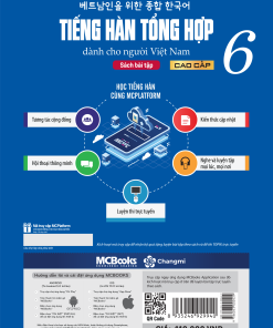Alternative view of Sách bài tập Tiếng Hàn Tổng hợp cao cấp 6 (phiên bản mới)